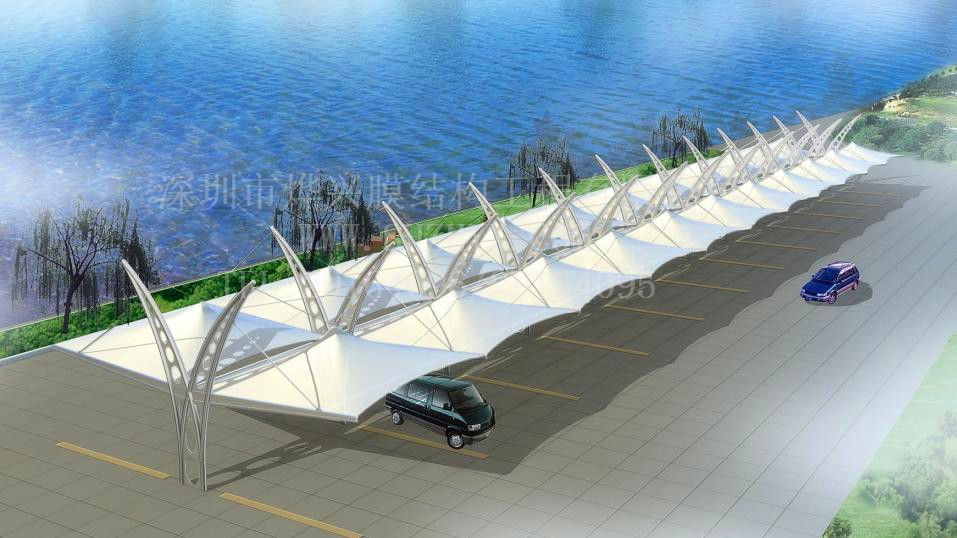 花那么多錢膜結(jié)構(gòu)車棚做啥，做篷布也很不錯(cuò)？