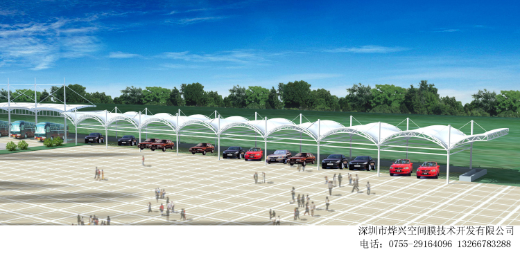 選用膜結(jié)構(gòu)車棚需注意的問題是什么？
